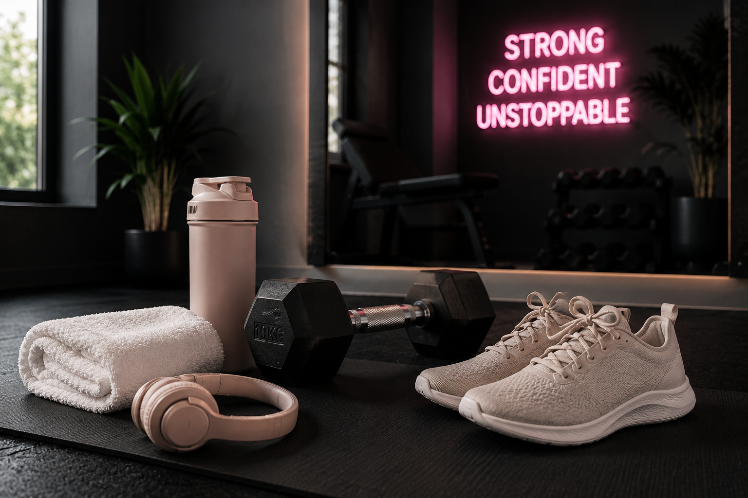 The Glow and Growth Method gym essentials